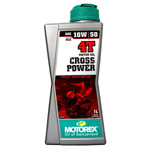 MOTOREX 10W50 CROSS POWER 全合成 機車機油 #24184【最高點數22%點數回饋】