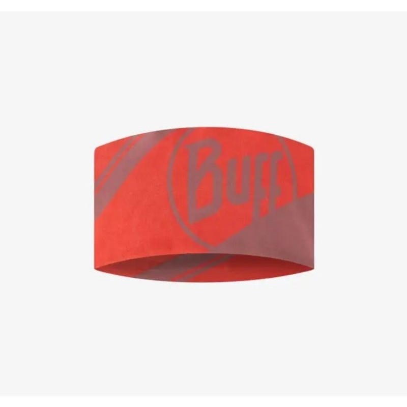 西班牙《BUFF》CoolNet UV® Headband 抗UV窄版頭帶 活力粉橘