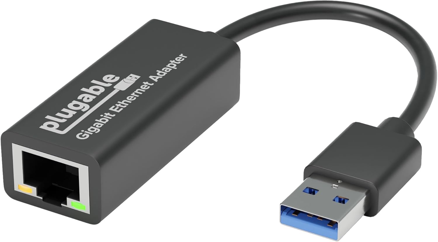 [6美國直購] Plugable USB3-E1000 USB 3.0 Type A 轉 Ethernet Adapter 乙太網路轉接器 10/100/1000Mbps 不適用Thunderbolt3