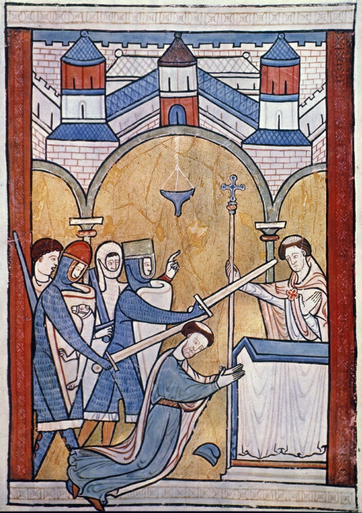 Posterazzi: St Thomas Becket N(C1118-1170) English Prelate The Murder ...