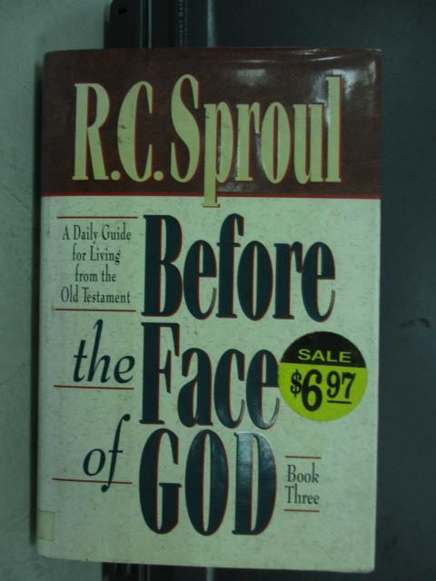 【書寶二手書T7／原文書_PFK】Before the face of god_R.C.Sproul