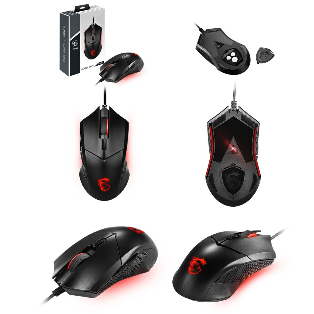 免運 MSI 微星【GM08+GD21】電競 鍵盤 滑鼠 耳麥 組合價