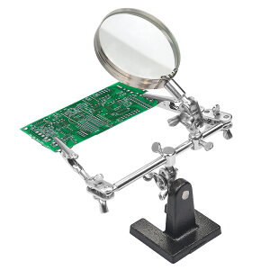 電子產品維修輔助臺夾放大鏡數碼維修臺電路板維修便攜放大鏡