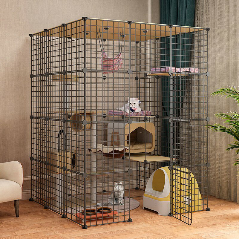 貓籠 貓別墅 貓籠子超大自由空間家用豪華貓咪別墅室內大號貓空籠公寓貓舍貓屋