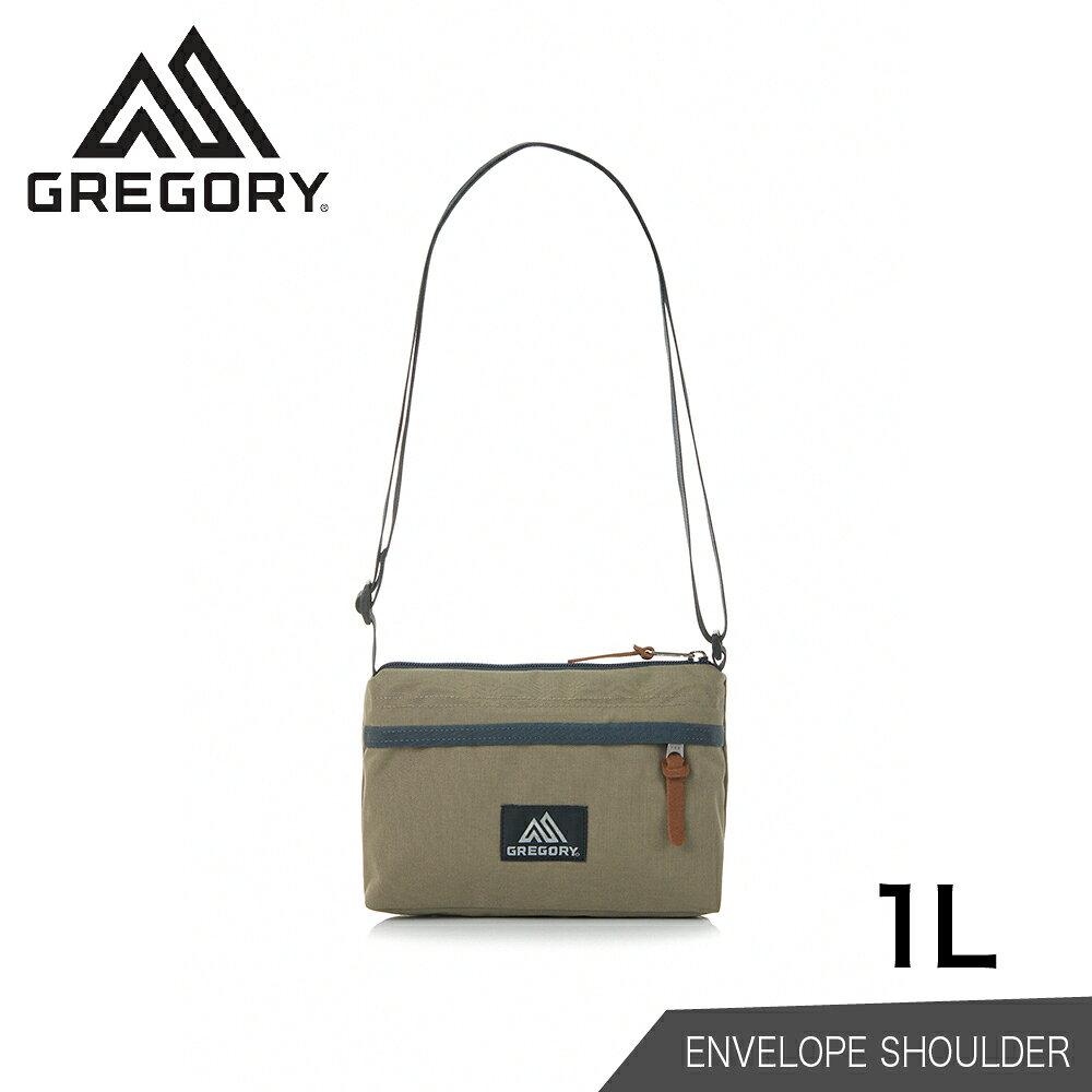 【GREGORY 美國 1L ENVELOPE SHOULDER斜背包《沙暴棕》】125406/側背包/單肩包/休閒包/收納包