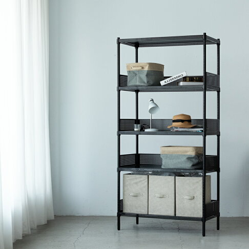 置物架 電器架 層架 收納架 超穩耐重鐵力士91x46x180五層置物架+4組圍籬 Amos【WBW031】 1