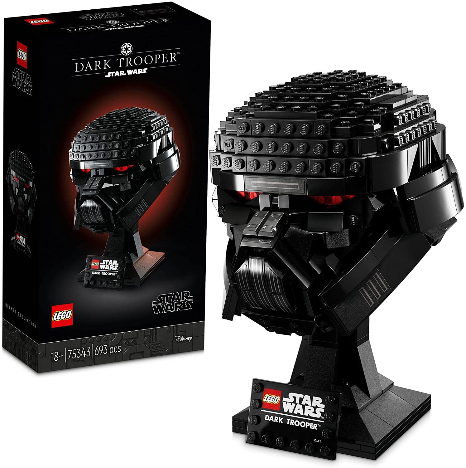 【折300+10%回饋】LEGO 樂高星球大戰系列Dark Trooper 頭盔75343