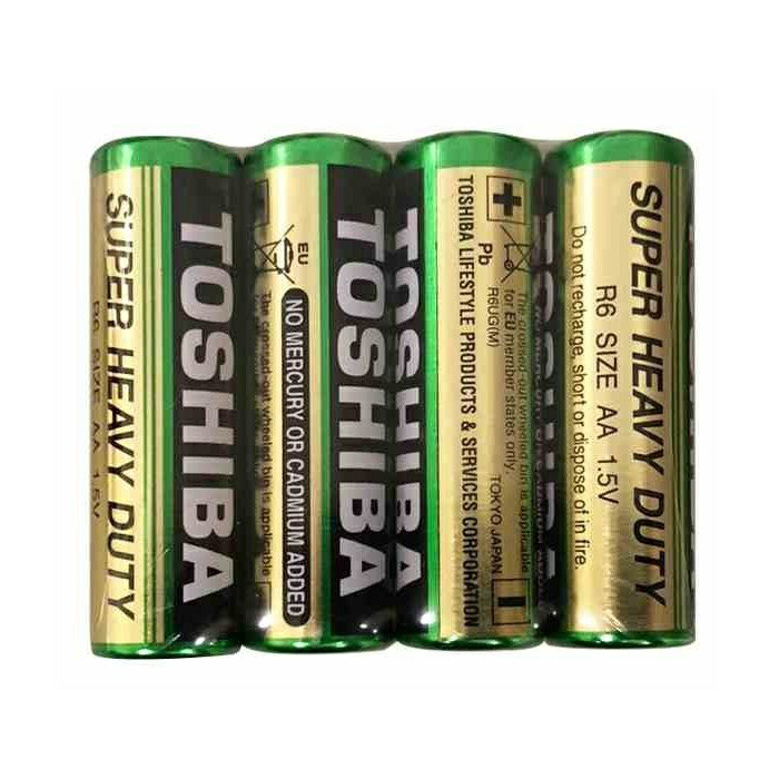 【TOSHIBA東芝】無鉛綠電池3號4入