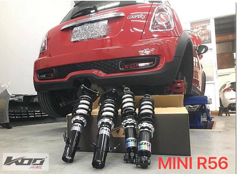 Mini R56 專用koo Sport 高性能可調式避震器 運動版 全館最熱 痞客邦