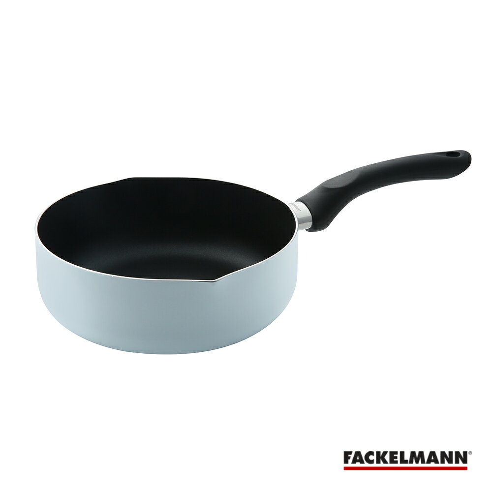 德國Fackelmann 不沾單手鍋-礦石藍(22cm) (適用電磁爐)