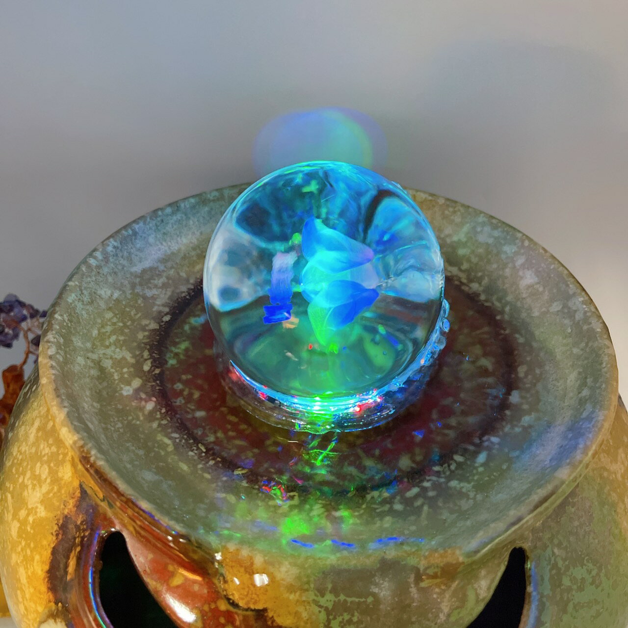 Sweet Heart 田芯開運精選 💯台灣現貨 MIT鶯歌 陶瓷 五行 招財進寶 時來運轉 流水 盆 (大水琴) 3