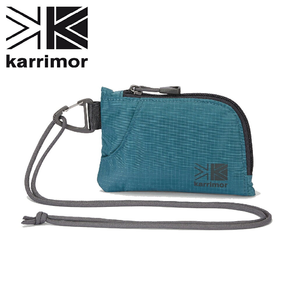【Karrimor 英國 TC team purse隨身錢包《天藍色》】53618TCTP/零錢包/側背包/隨身包