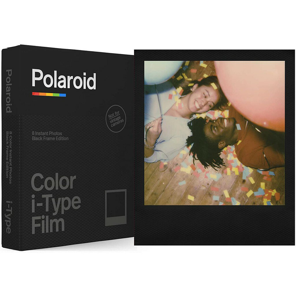 寶麗萊 Polaroid Originals Color 600 (8張) 拍立得底片 ONESTEP+ NOW 黑框版