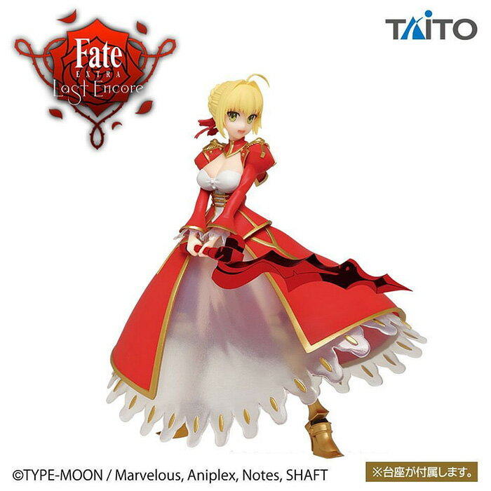 TAITO 景品公仔 Fate/EXTRA Last Encore 紅賽巴 日版 【鯊玩具Toy Shark】