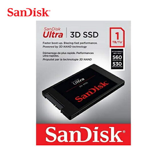 SanDisk Ultra 3D SSD 2.5吋SATAIII 固態硬碟公司貨原廠保固| 俗卡有力