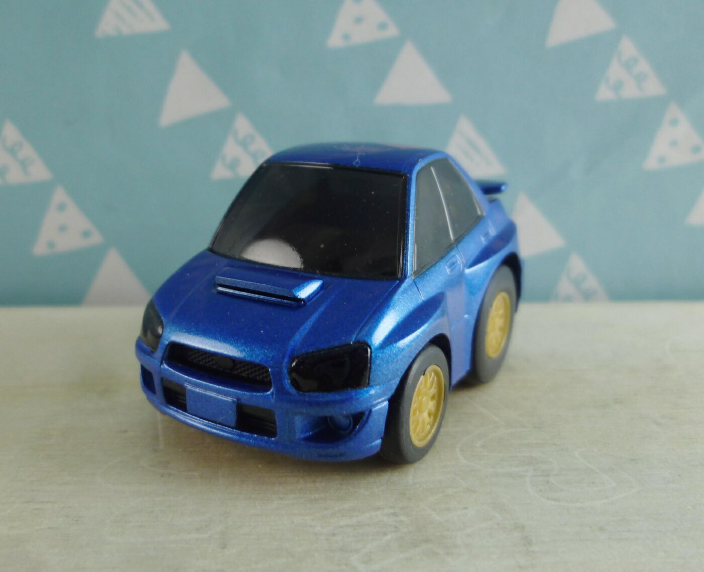 【震撼精品百貨】阿Q迴力小汽車 67 亮藍 震撼日式精品百貨