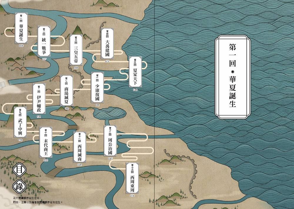 如果歷史是一群喵(1)：夏商西周【萌貓漫畫學歷史】(暢銷二版) 2