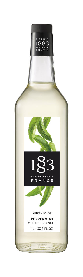 1883 糖漿系列-白薄荷 口味，法國原裝進口 有效期限2026.06-良鎂咖啡精品館