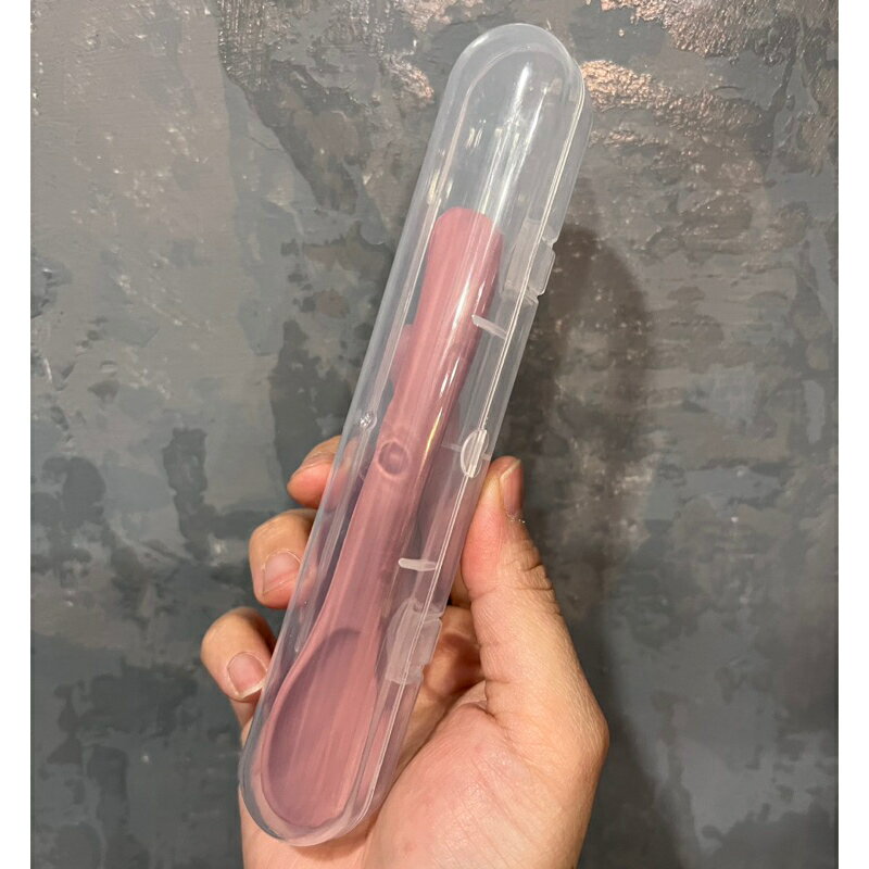 莫蘭迪色矽膠湯匙(短) 7