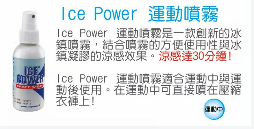 艾寶 ICE POWER 運動噴霧 MSM極酷凝膠 | 裕家運動用品 | 樂天市場Rakuten