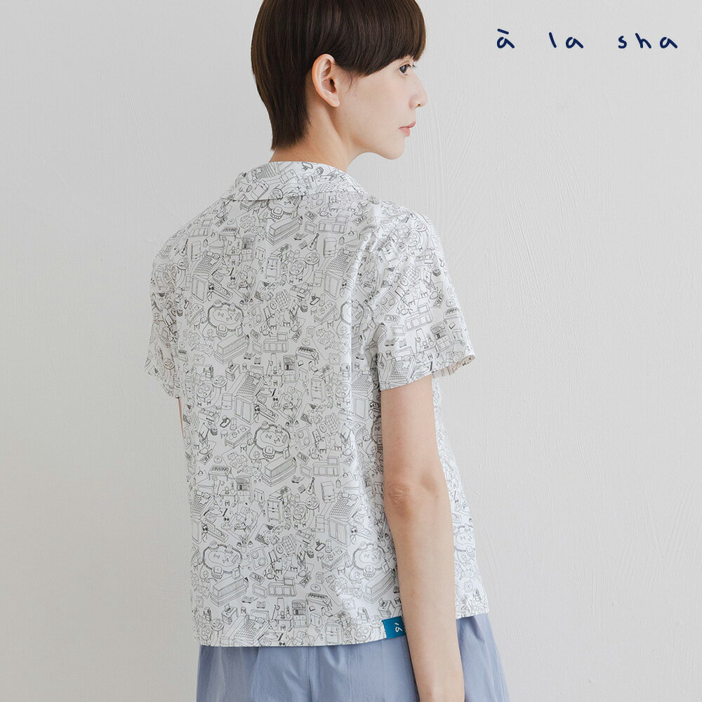 a la sha à家族愜意居家生活襯衫 1