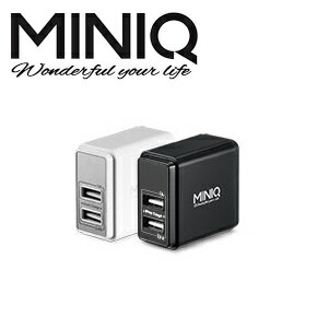 miniQ AC-DK49T 智慧型數字顯示 充電器-富廉網