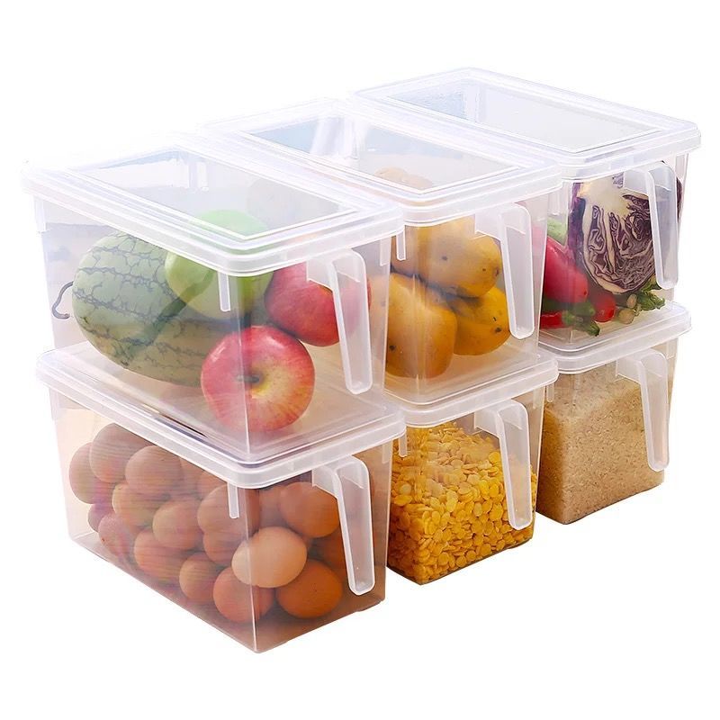水果蔬菜收納盒 雜糧食物儲物盒 食品分類收納不串味