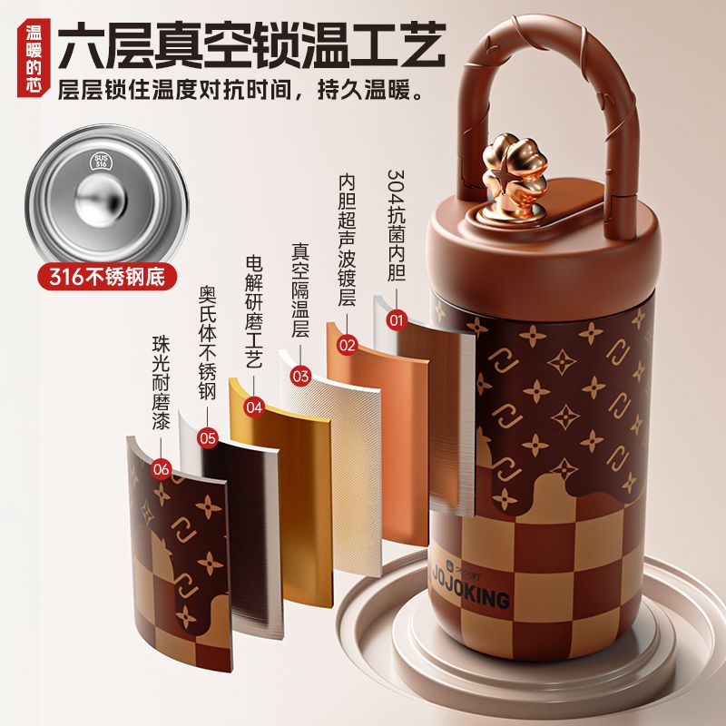 工廠直銷 免運/特惠 爆款公主杯高階感保溫杯咖啡杯女生高顏值隨身杯精緻水杯手提水杯特惠/開立發票 全館八折 z1026工廠直銷 免運/特惠