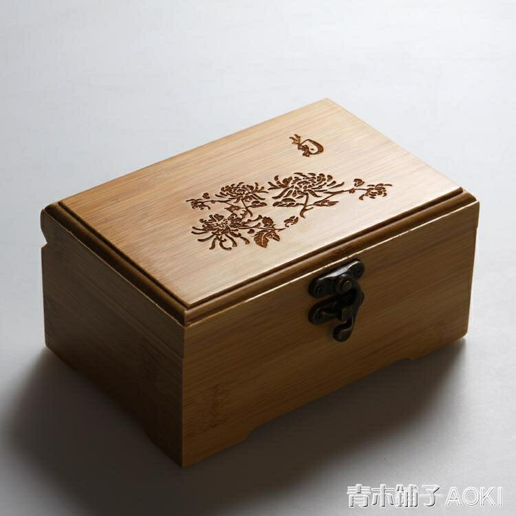 首飾盒 帶鎖扣 收藏收納儲物針線盒子 創意禮品 公主歐式韓版