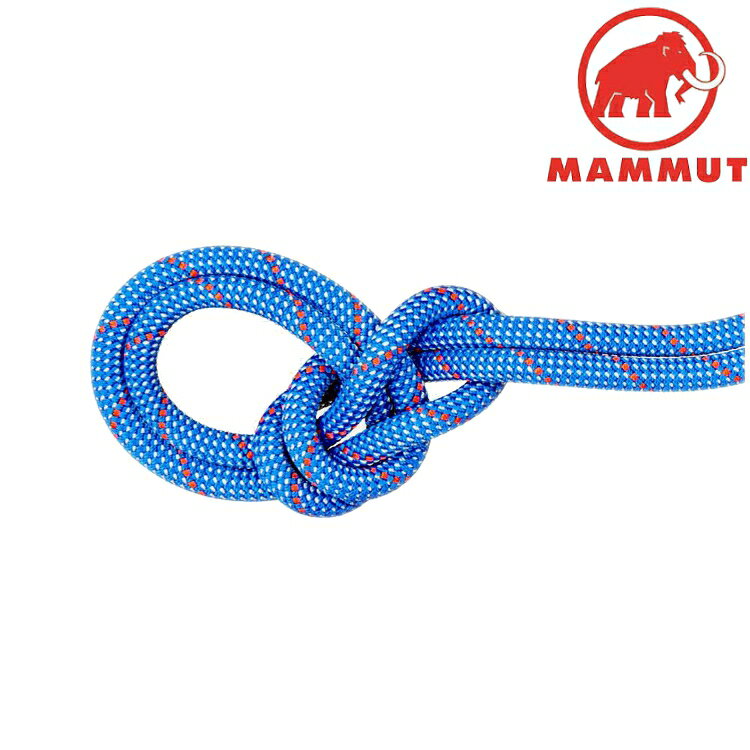 Mammut 長毛象 9.5 Crag Classic Rope 動力繩 2010-04230 01227 藍/白 60m