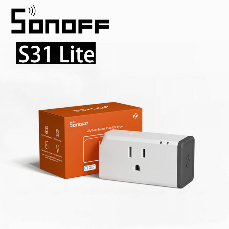 SONOFF S31 Lite Zigbee智慧美規插座適配Alexa SmartThings hub
