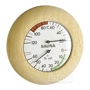 《TFA》毛髮溫濕度計 三溫暖用指針型 Sauna-Thermo-Hygrometer