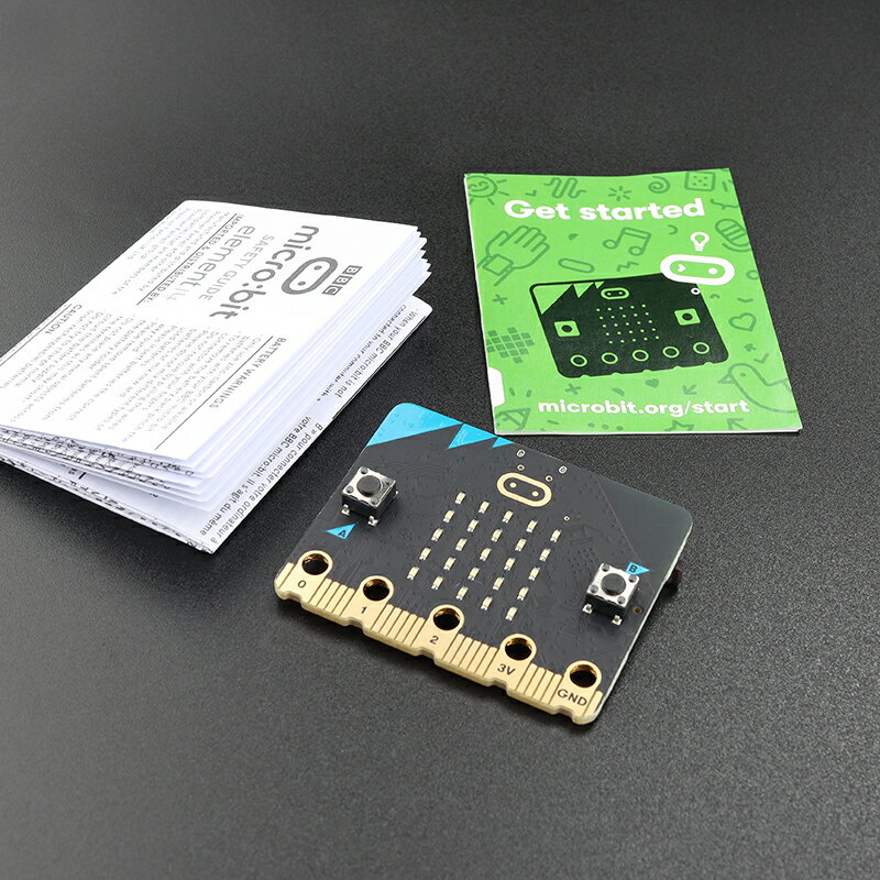 新版現貨 microbit V2主機板開發板Python圖形兒童程式設計STEM創客教育