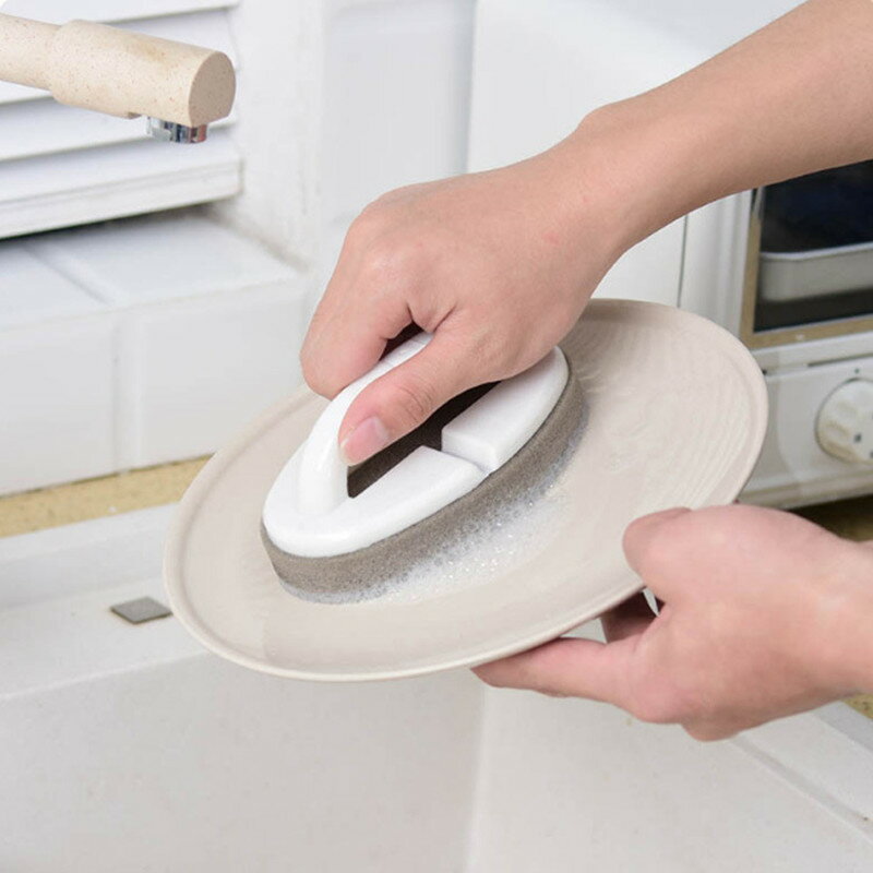 刷子清潔刷去污浴缸瓷磚魔力塊廚房洗鍋神器洗碗水池海綿擦百潔布