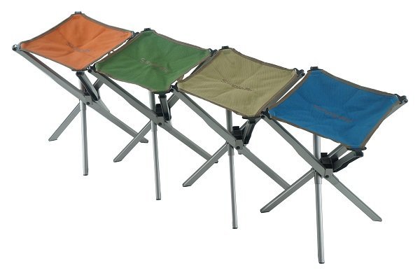 【H.Y SPORT】BLUE PINE 青松 迷你帆布摺疊椅 板凳 OW-50T 登山/露營/休閒 橘/藍『附收納袋』