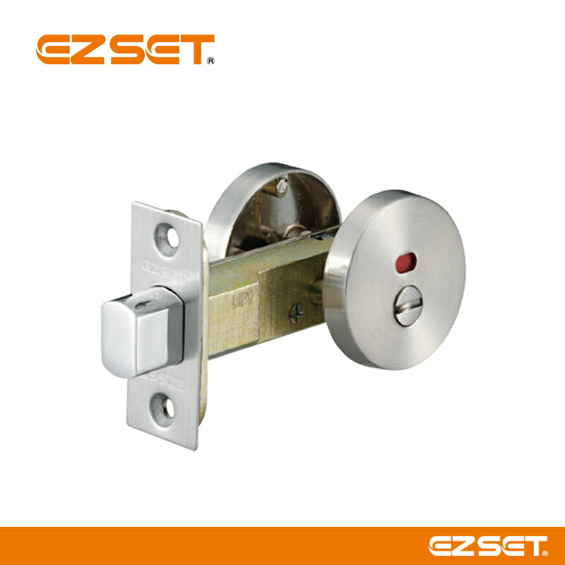 東隆牌 EZSET 日規輔助鎖 LJ20S30 浴廁鎖 內轉鈕 指示鎖 浴室 廁所 門鎖