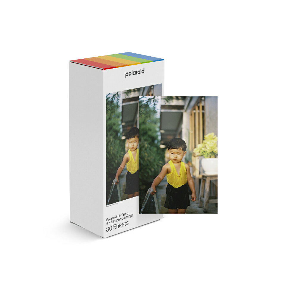 Polaroid 寶麗來 手機相片印相機 4x6 紙匣 80入/ 組 DHP6