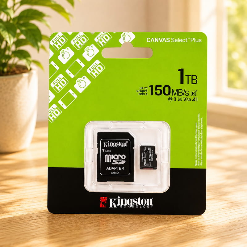 【中壢-水世界】Kingston 金士頓 MICRO【V30 1TB 讀取150MB/s】TF U3 A1 台灣製