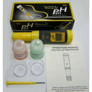 台益 SAGA 【酸鹼值 pH測試筆 】送校正液 (4.0+7.0) 雙點校正監測器 防水pH筆 測試器