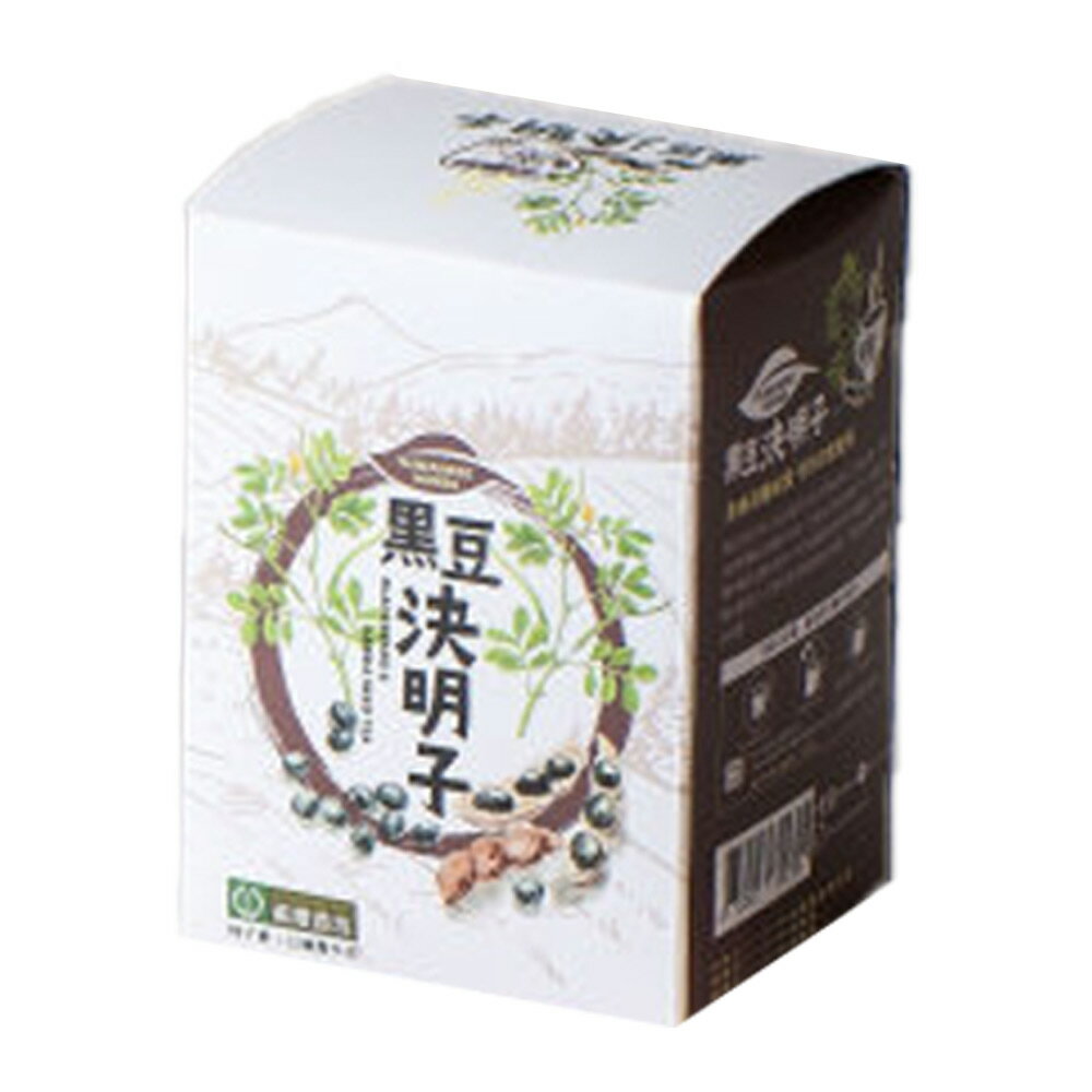 【蔴鑽農坊】黑豆決明子袋茶X2盒(3.5gX15入-盒)