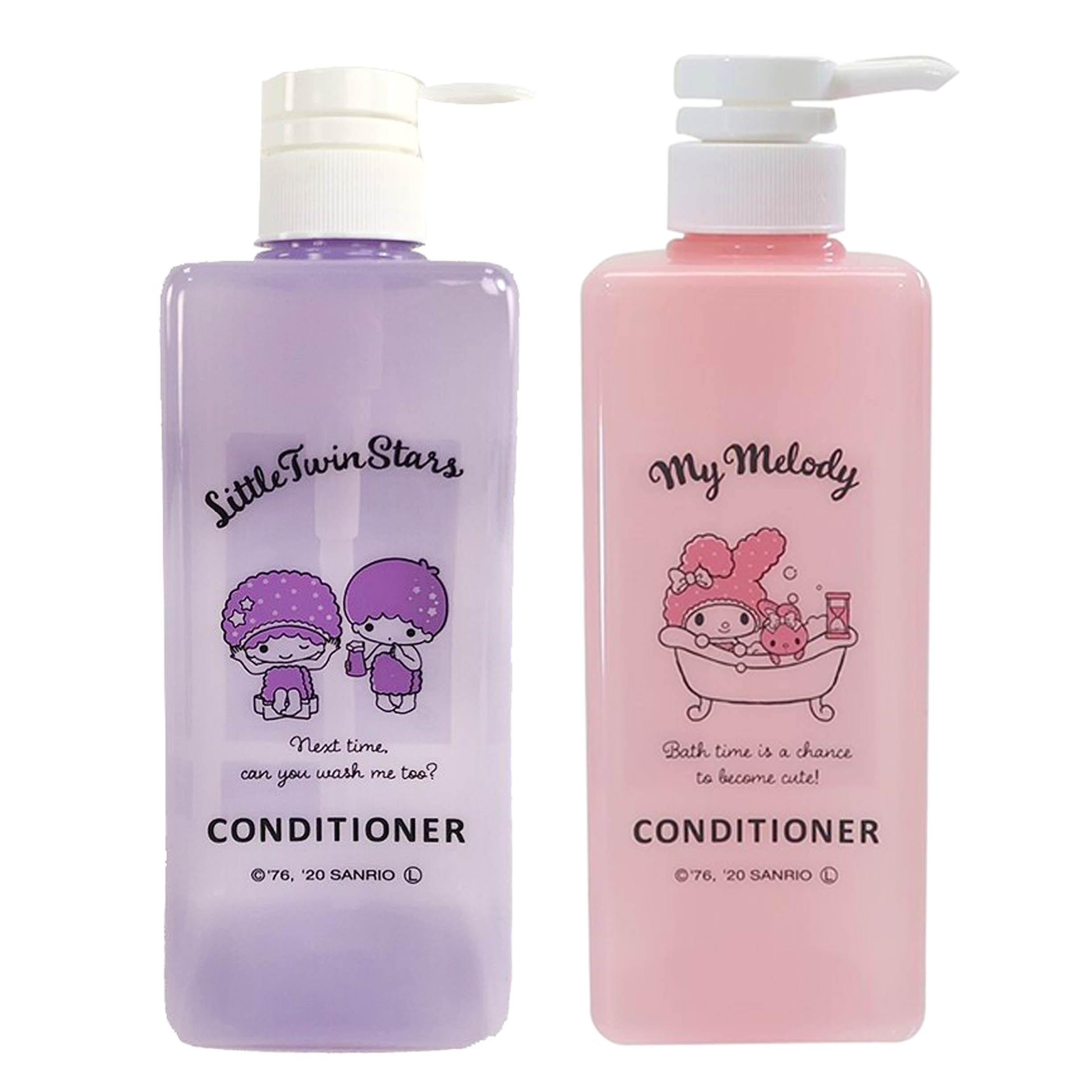 潤髮乳按壓空瓶 600ml-雙子星 美樂蒂 CONDITIONER 三麗鷗 Sanrio 日本進口正版授權