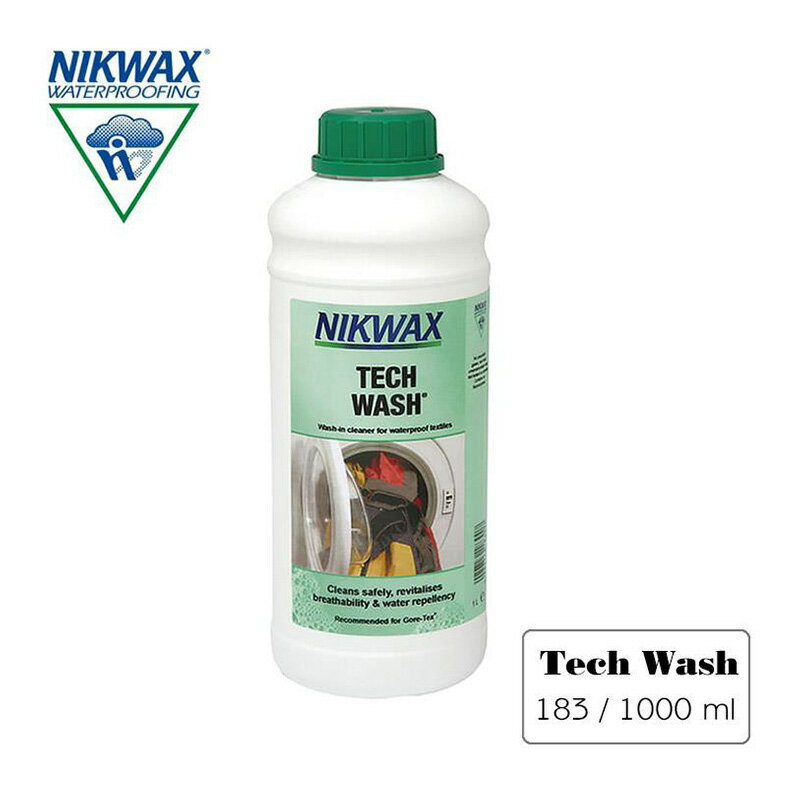 【露營趣】英國製 NIKWAX 183 防水布料清洗劑 環保清洗劑 衣物清洗劑 專業機能性 保養 洗滌