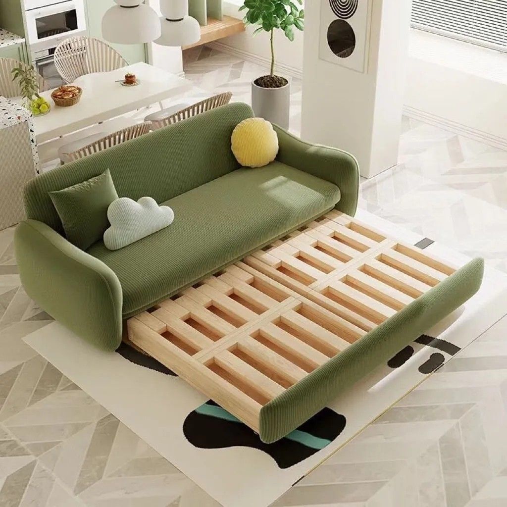 【免運】可開發票 現代奶油風多功能沙發床小戶型客廳臥室一體兩用可折疊網紅沙發床