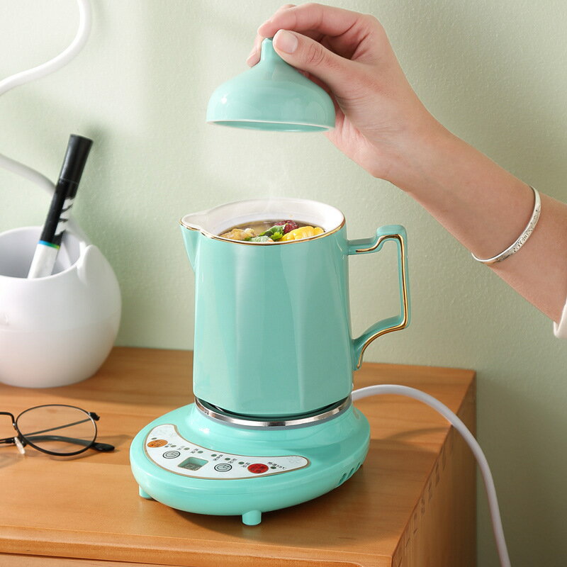 養生壺辦公室小型mini自動玻璃養身杯花茶壺家用多功能陶瓷煮茶器