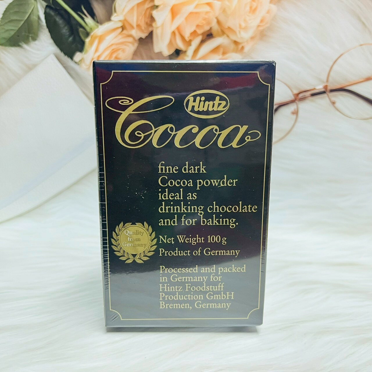 德國 Hintz 亨士 Cocoa 頂級可可粉 可可粉 不含糖 100g 無糖可可粉｜全店$299 全家取貨免運｜滿額折500｜APP下單最高賺19%點數⚡