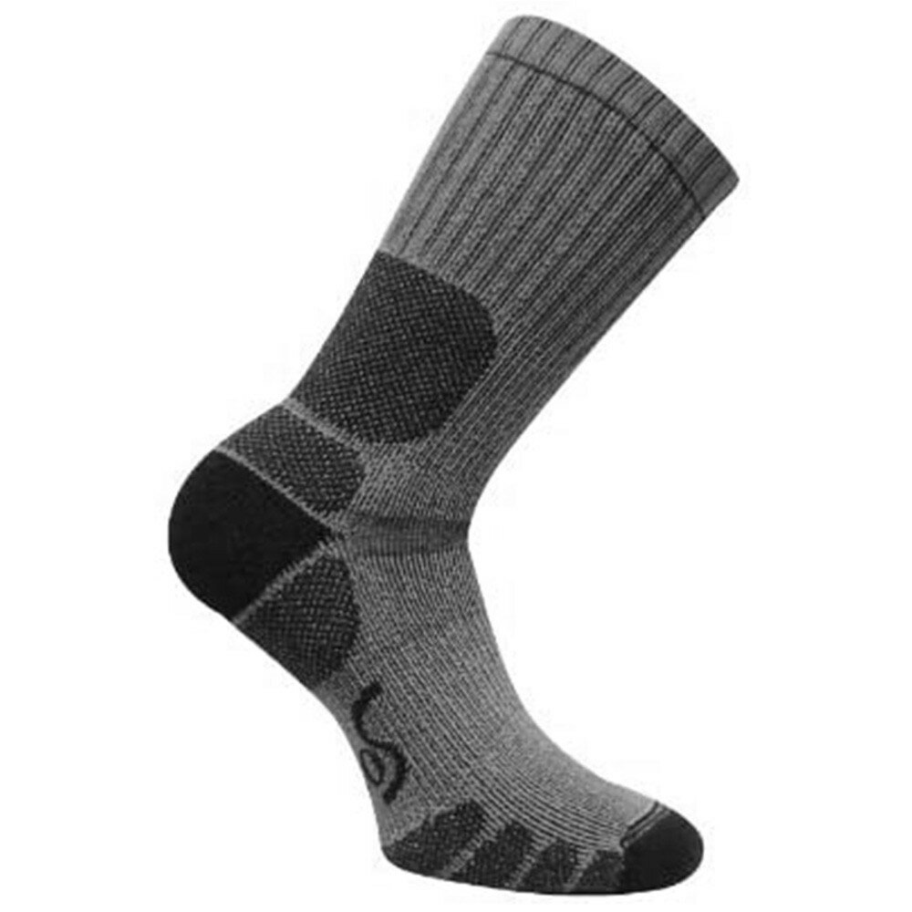 [EURO SOCK] 0125 Trekking Crew Socks 健行襪 銀色 / L《長毛象休閒旅遊名店》