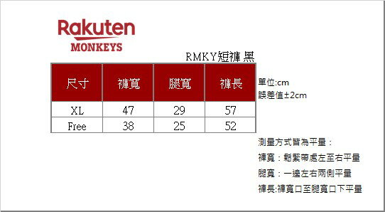 Rakuten RMKY機能短褲 4