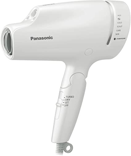Panasonic【日本代購】松下 奈米水離子吹風機-EH-NA9B - 珍珠白