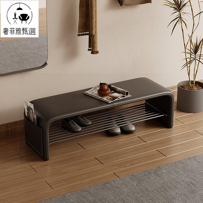 附發票 小戶型家用換鞋凳入戶門口穿鞋凳北歐長凳家用可坐長凳換鞋凳鞋架