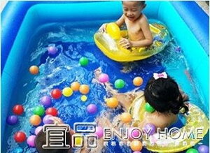 游泳池 女孩兒童大人成人充氣游泳池家用家庭室內超大號氣墊1.8米2米免運宜品居家MKS